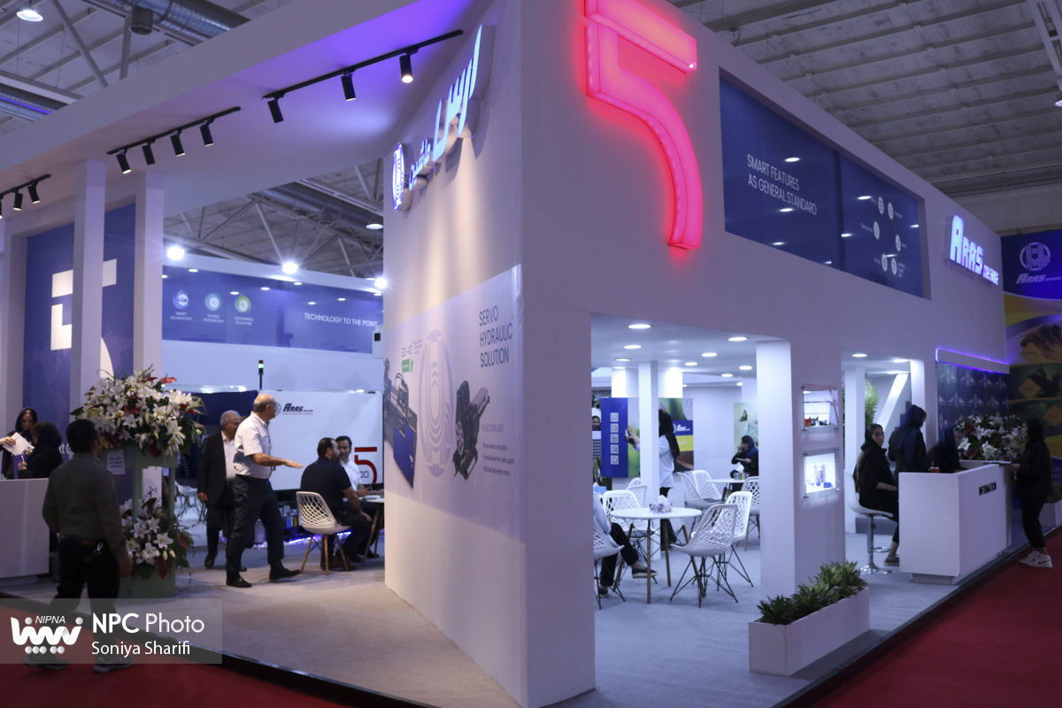 سالن 38B در دومین روز از هجدهمین نمایشگاه بین المللی ایران پلاست 7