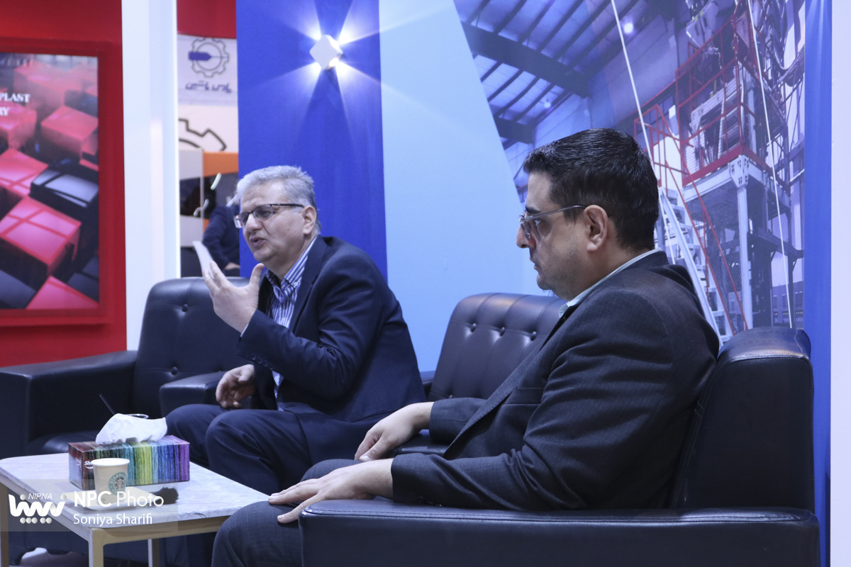 سالن 38B در دومین روز از هجدهمین نمایشگاه بین المللی ایران پلاست 9