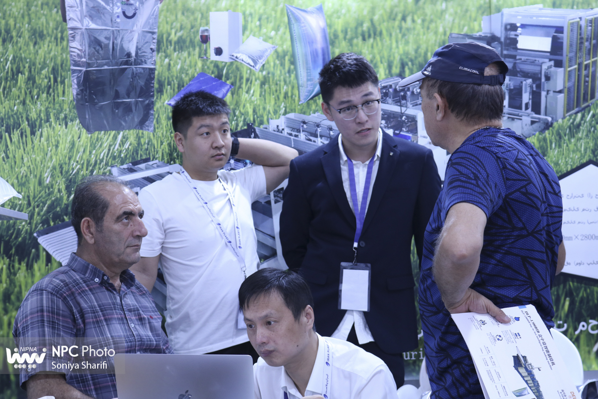 سالن 38B در دومین روز از هجدهمین نمایشگاه بین المللی ایران پلاست 13