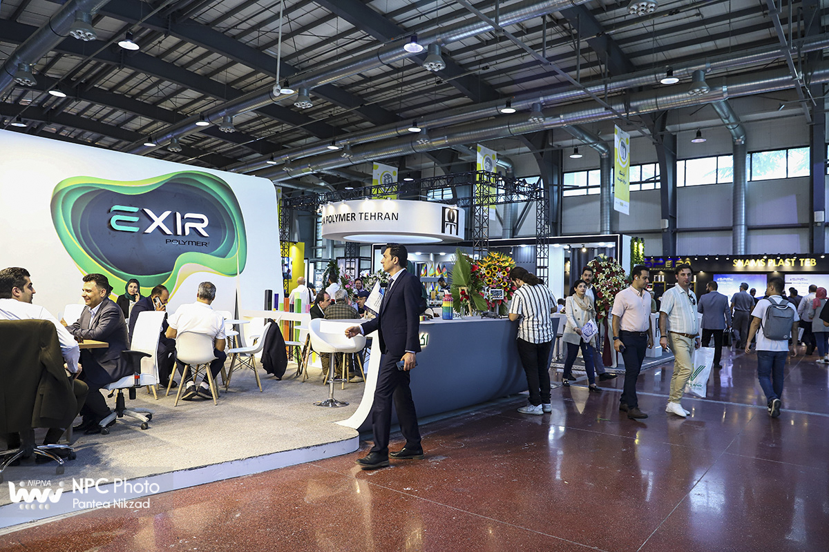 سالن 5 در دومین روز از هجدهمین نمایشگاه بین المللی ایران پلاست 26