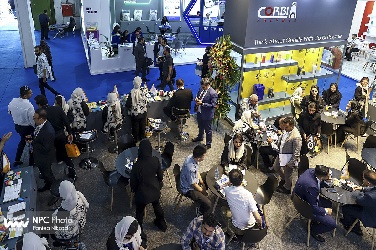 سالن 6 در دومین روز از هجدهمین نمایشگاه بین المللی ایران پلاست 8