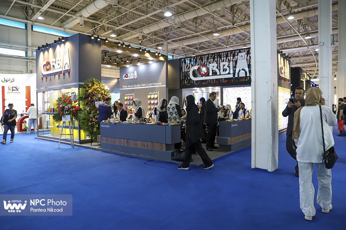 سالن 6 در دومین روز از هجدهمین نمایشگاه بین المللی ایران پلاست 9