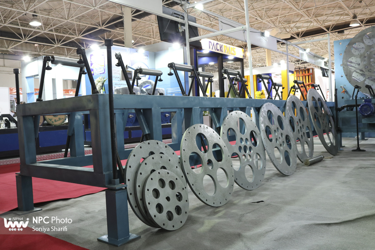 سالن 38A در دومین روز از هجدهمین نمایشگاه بین المللی ایران پلاست 2