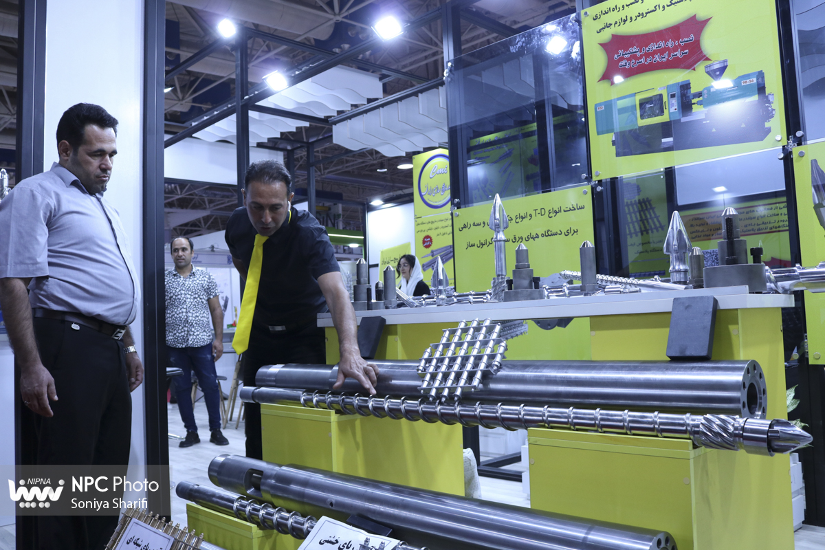 سالن 38 در دومین روز از هجدهمین نمایشگاه بین المللی ایران پلاست 14