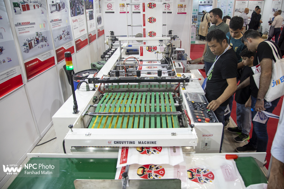 سالن 40 در دومین روز از هجدهمین نمایشگاه بین المللی ایران پلاست 19