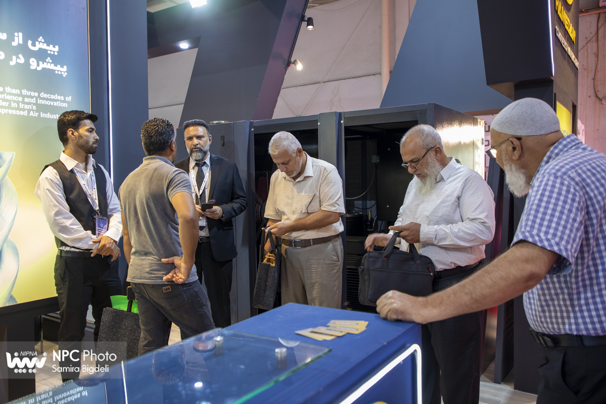 سالن 7 در دومین روز از هجدهمین نمایشگاه بین المللی ایران پلاست 1