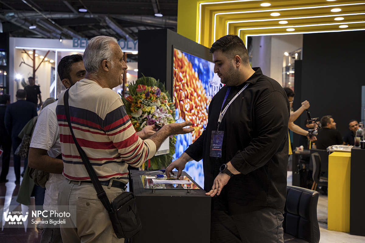 سالن 5 در سومین روز از هجدهمین نمایشگاه بین المللی ایران پلاست 21