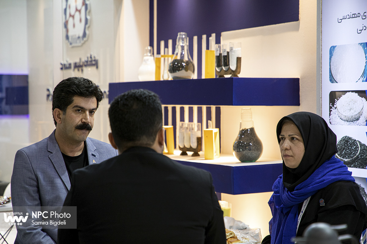 سالن 5 در سومین روز از هجدهمین نمایشگاه بین المللی ایران پلاست 22