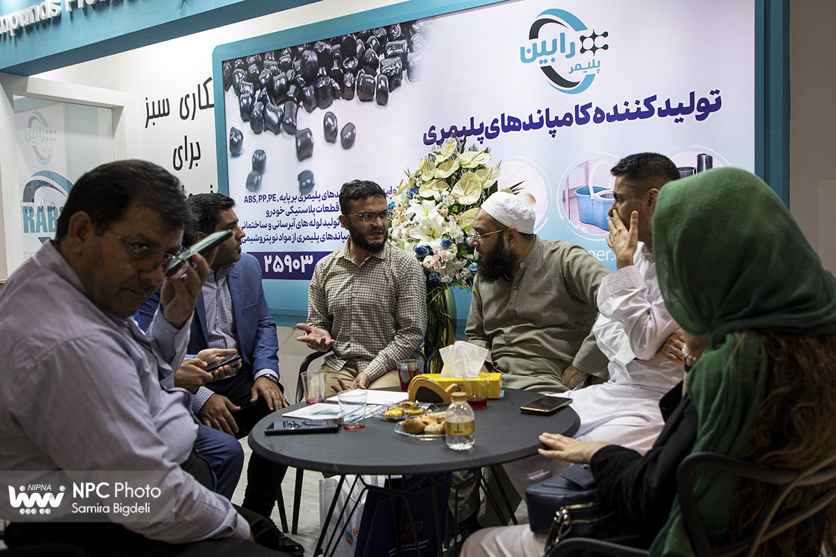 سالن 5 در سومین روز از هجدهمین نمایشگاه بین المللی ایران پلاست 26