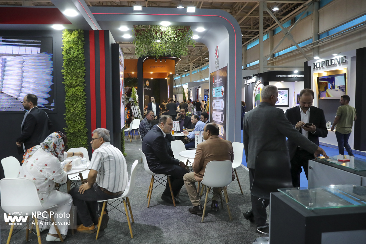 سالن 6 در سومین روز از هجدهمین نمایشگاه بین المللی ایران پلاست 8