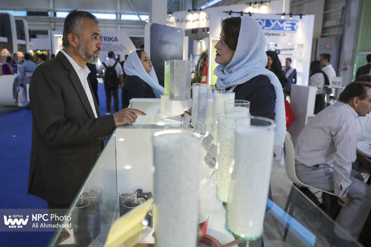 سالن 6 در سومین روز از هجدهمین نمایشگاه بین المللی ایران پلاست 17