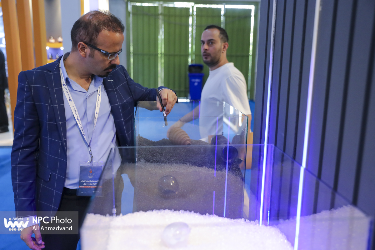 سالن 7 در سومین روز از هجدهمین نمایشگاه بین المللی ایران پلاست 3