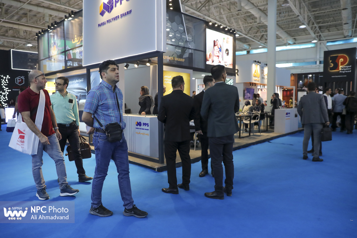 سالن 7 در سومین روز از هجدهمین نمایشگاه بین المللی ایران پلاست 6