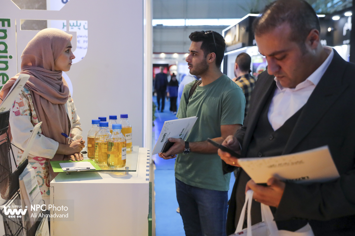 سالن 7 در سومین روز از هجدهمین نمایشگاه بین المللی ایران پلاست 8