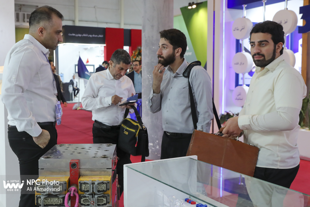 سالن 27 در سومین روز از هجدهمین نمایشگاه بین المللی ایران پلاست 7