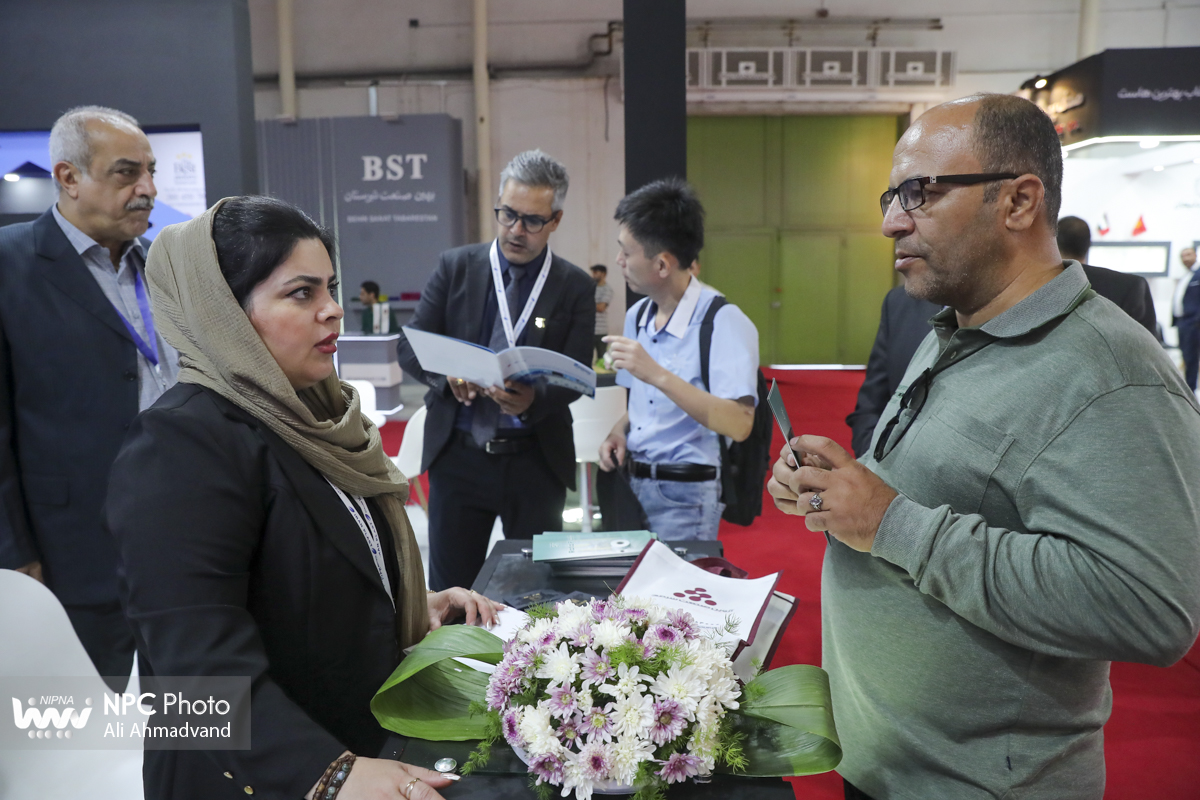 سالن 27 در سومین روز از هجدهمین نمایشگاه بین المللی ایران پلاست 13