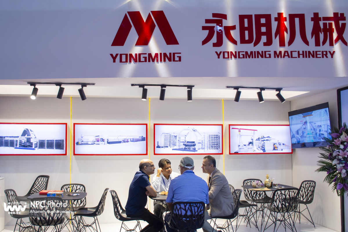 سالن 35 در سومین روز از هجدهمین نمایشگاه بین المللی ایران پلاست 21