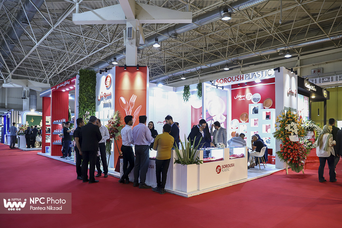 سالن 40 در سومین روز از هجدهمین نمایشگاه بین المللی ایران پلاست 17