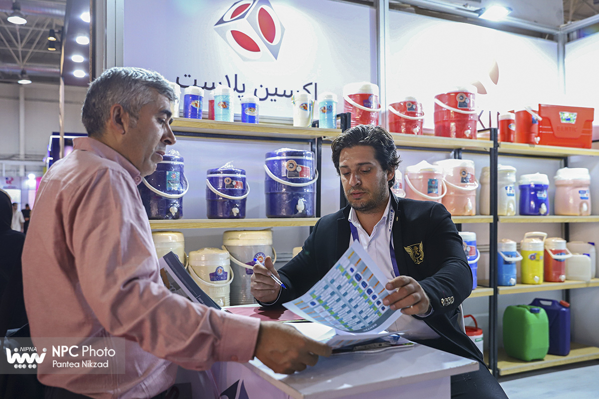 سالن 40 در سومین روز از هجدهمین نمایشگاه بین المللی ایران پلاست 26