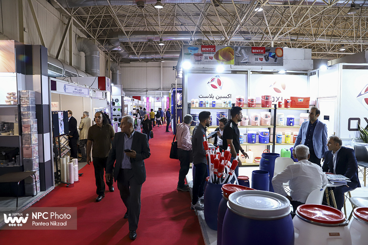 سالن 40 در سومین روز از هجدهمین نمایشگاه بین المللی ایران پلاست 27