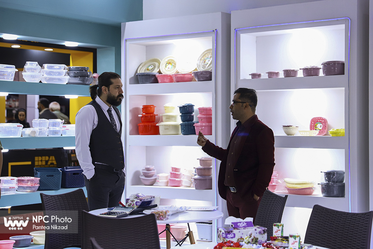 سالن 41 در سومین روز از هجدهمین نمایشگاه بین المللی ایران پلاست 19