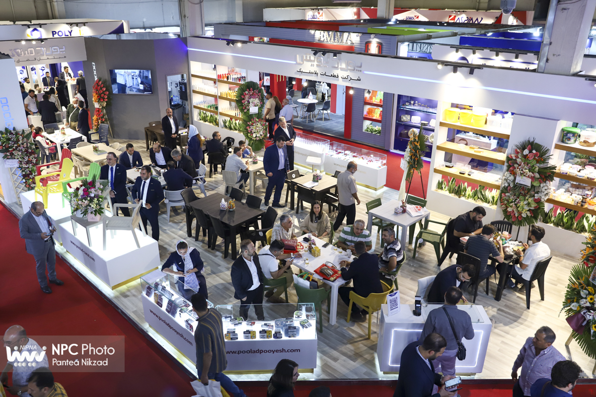 سالن 44 در سومین روز از هجدهمین نمایشگاه بین المللی ایران پلاست 28