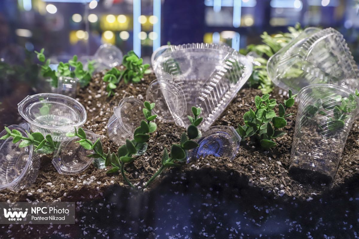 سالن 44 در سومین روز از هجدهمین نمایشگاه بین المللی ایران پلاست 33