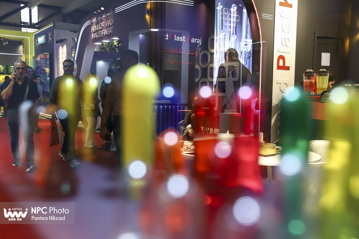 سالن 44 در سومین روز از هجدهمین نمایشگاه بین المللی ایران پلاست 34