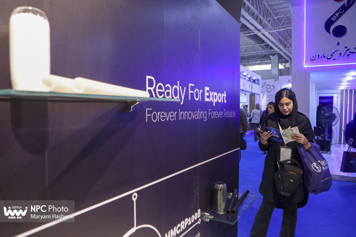 سالن 8 و 9 در سومین روز از هجدهمین نمایشگاه بین المللی ایران پلاست 10