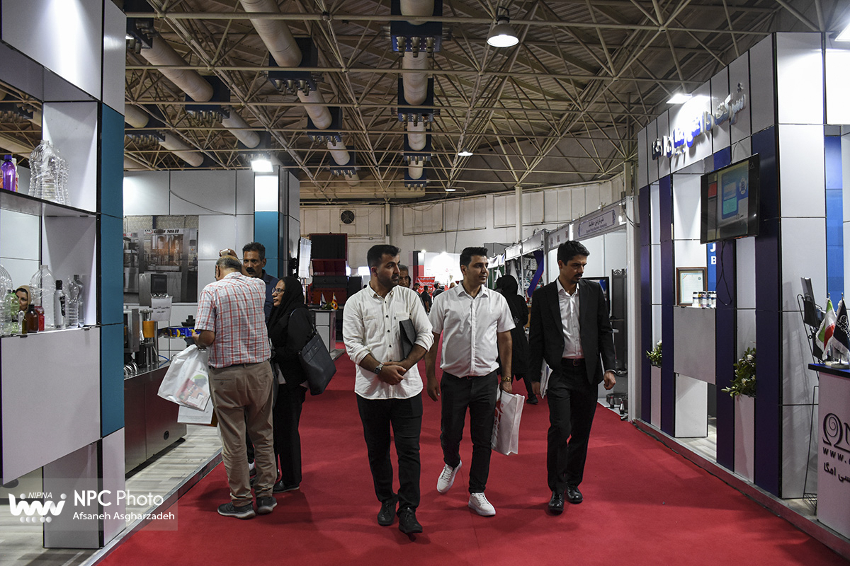 سالن 38 در سومین روز از هجدهمین نمایشگاه بین المللی ایران پلاست 26