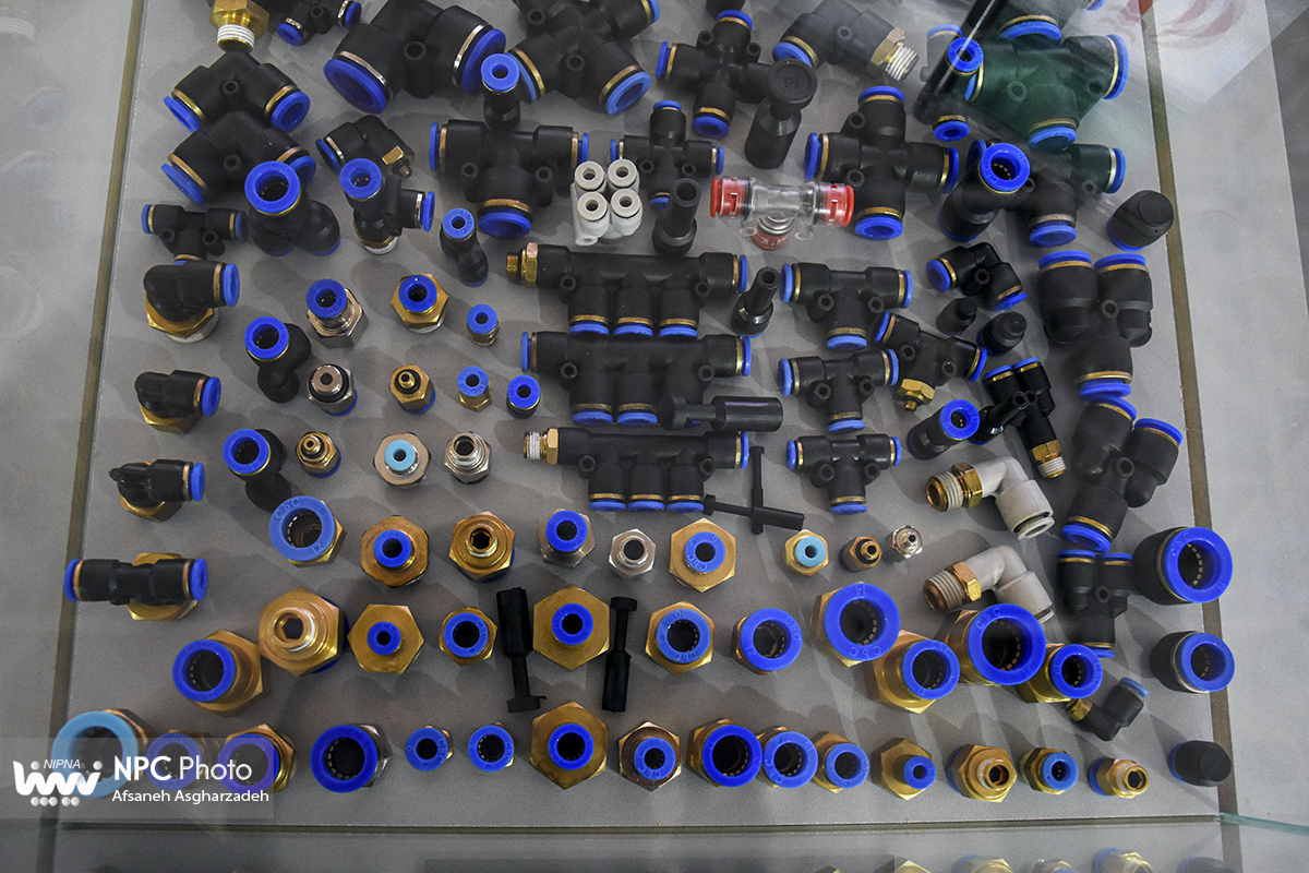 سالن 38B در سومین روز از هجدهمین نمایشگاه بین المللی ایران پلاست 45