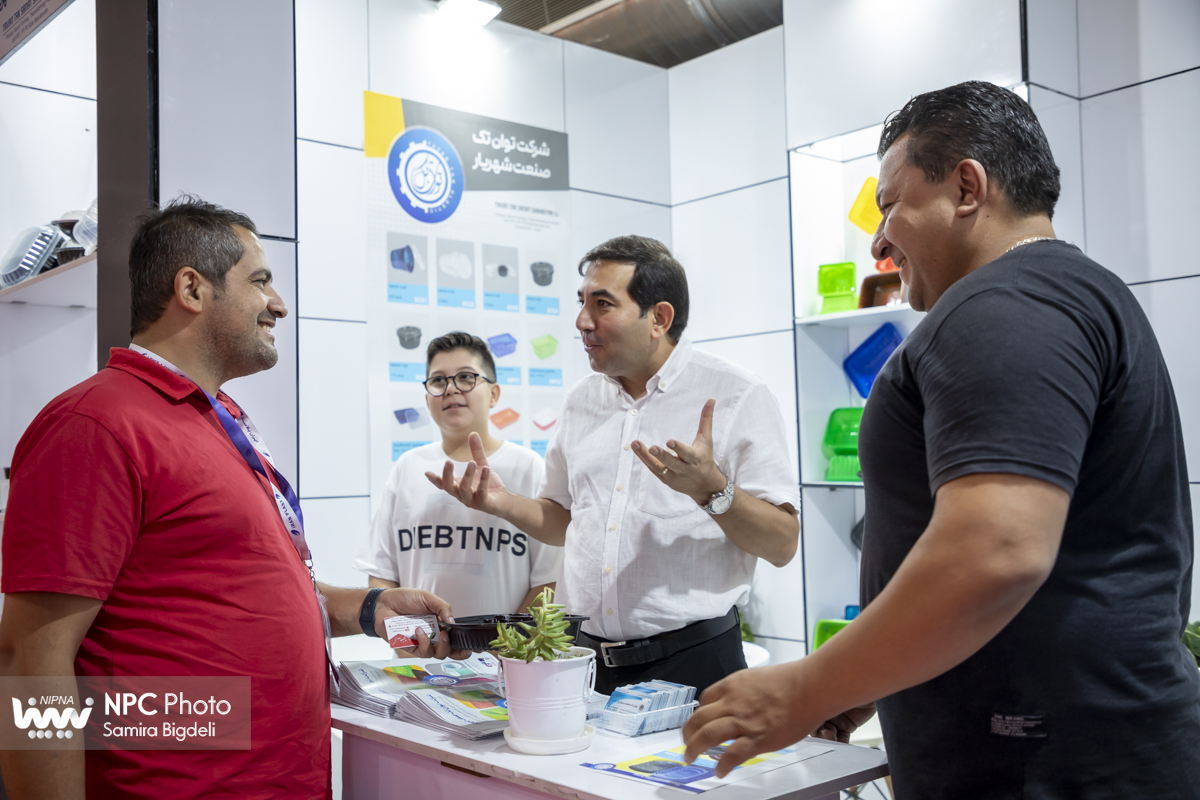 سالن 40 در آخرین روز از هجدهمین نمایشگاه بین المللی ایران پلاست 4