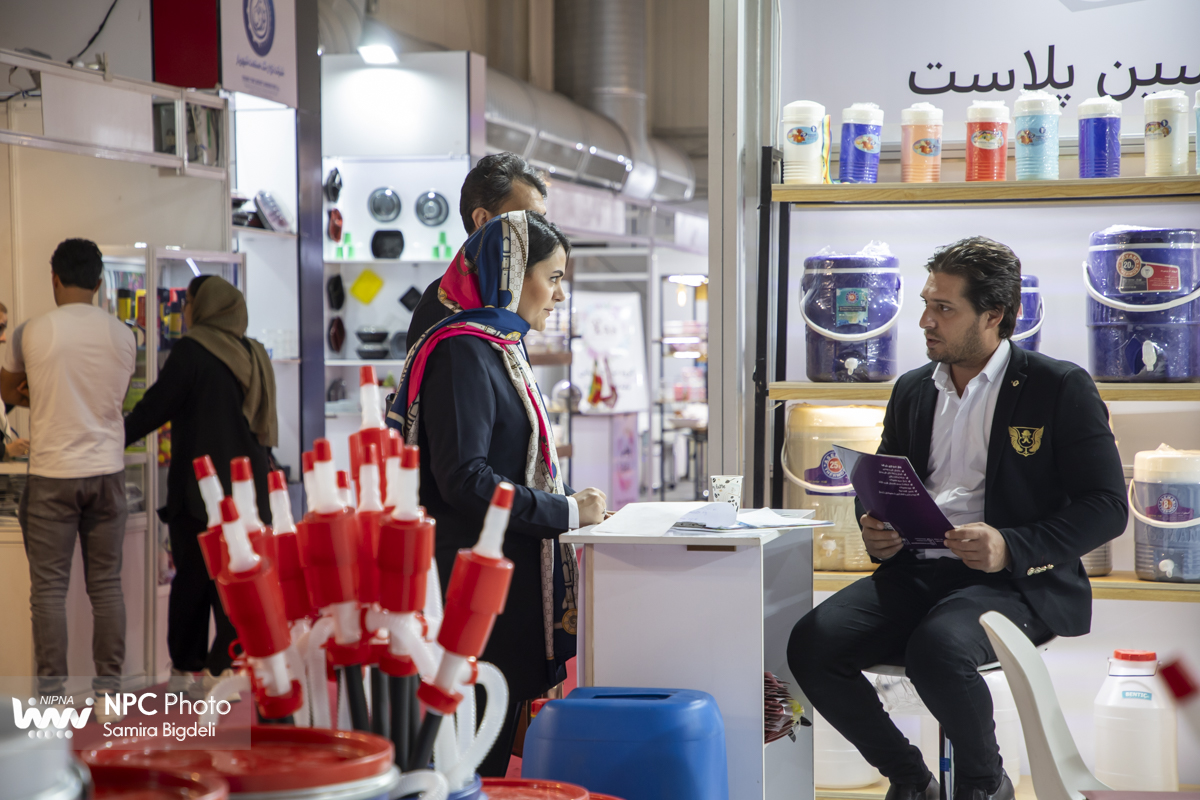 سالن 40 در آخرین روز از هجدهمین نمایشگاه بین المللی ایران پلاست 5