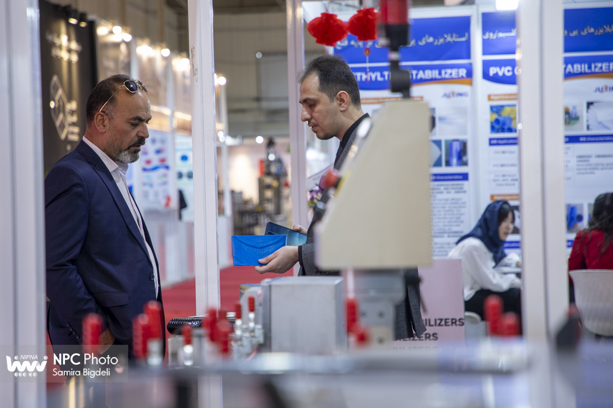 سالن 41 در آخرین روز از هجدهمین نمایشگاه بین المللی ایران پلاست 18