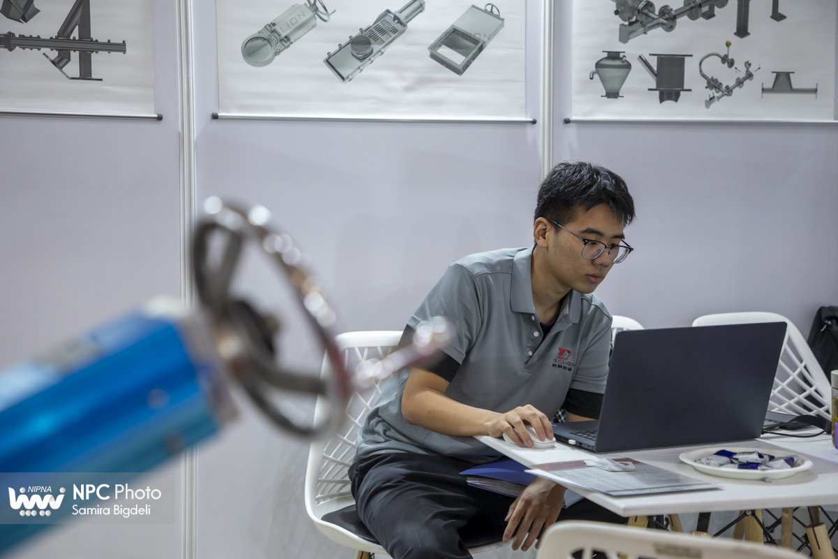 سالن 41 در آخرین روز از هجدهمین نمایشگاه بین المللی ایران پلاست 19