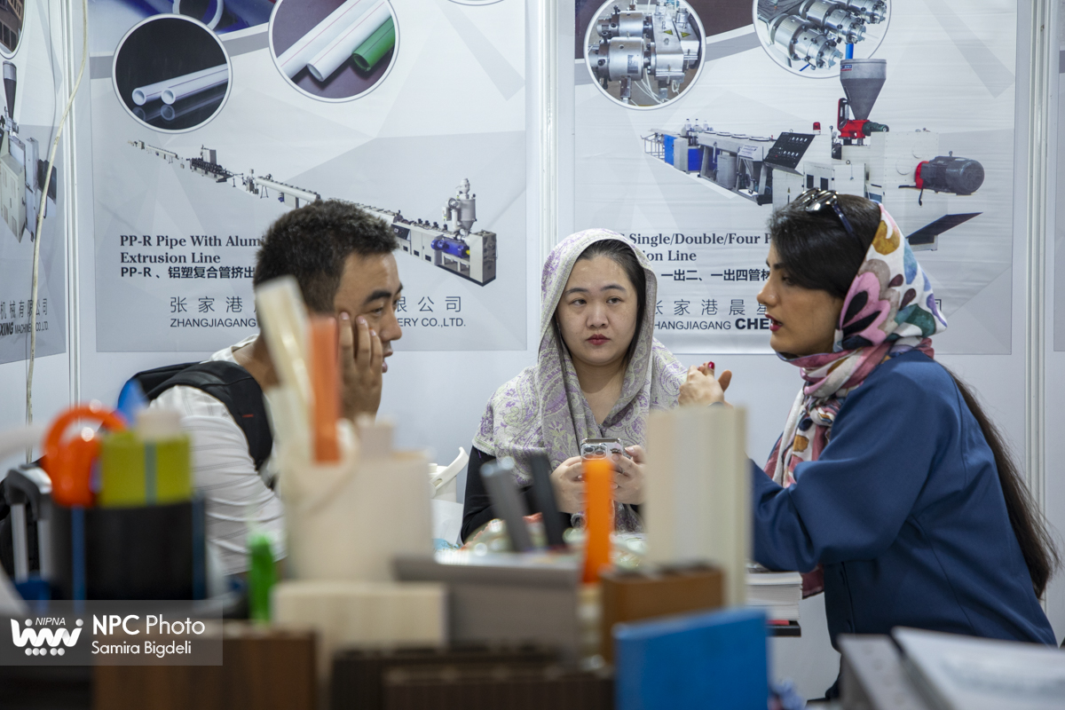 سالن 41 در آخرین روز از هجدهمین نمایشگاه بین المللی ایران پلاست 20