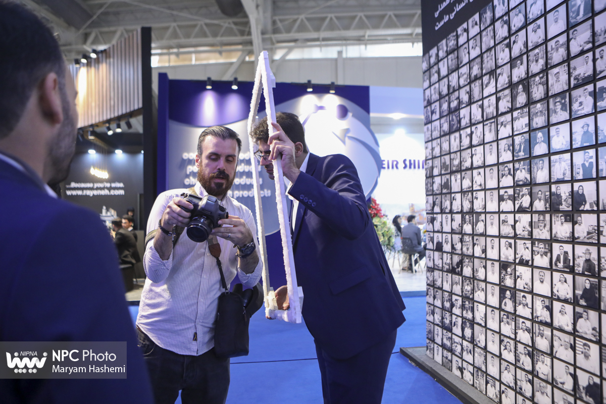 سالن 8 و 9 در آخرین روز از هجدهمین نمایشگاه بین المللی ایران پلاست 4