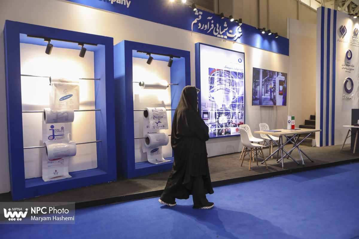 سالن 8 و 9 در آخرین روز از هجدهمین نمایشگاه بین المللی ایران پلاست 16