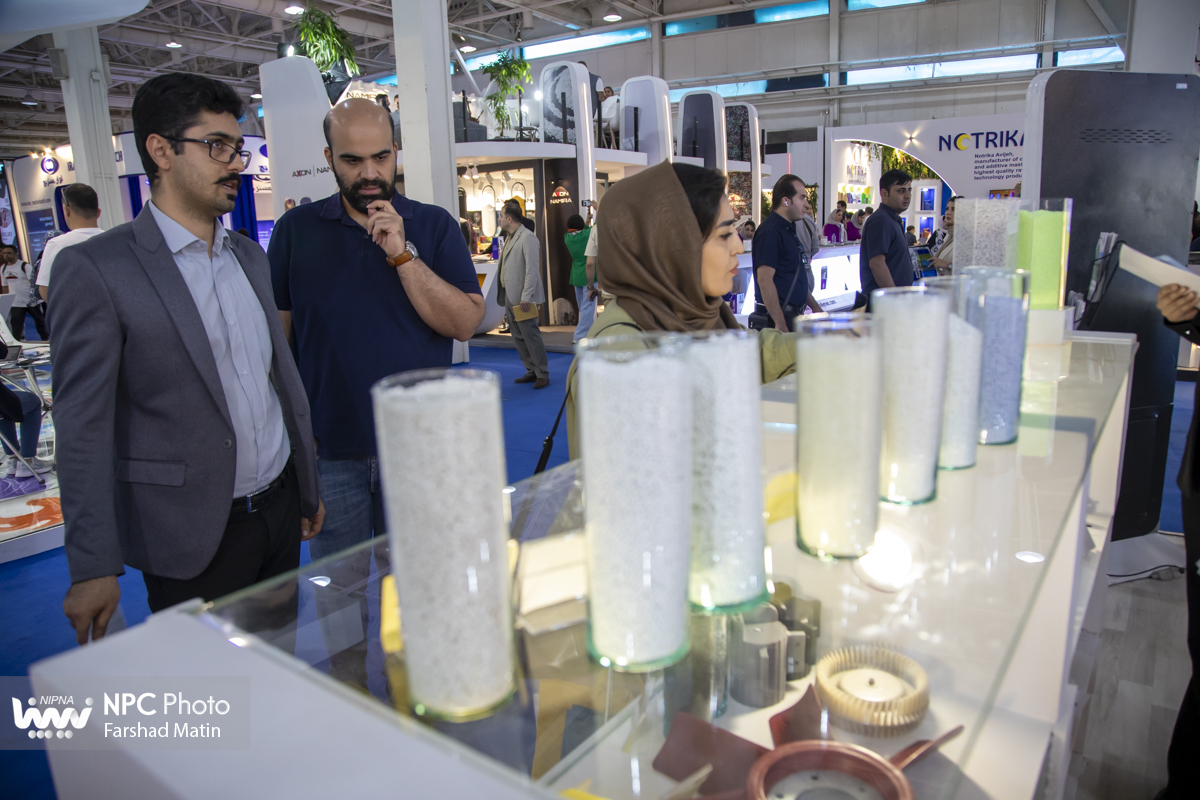 سالن 6 در آخرین روز از هجدهمین نمایشگاه بین المللی ایران پلاست 9