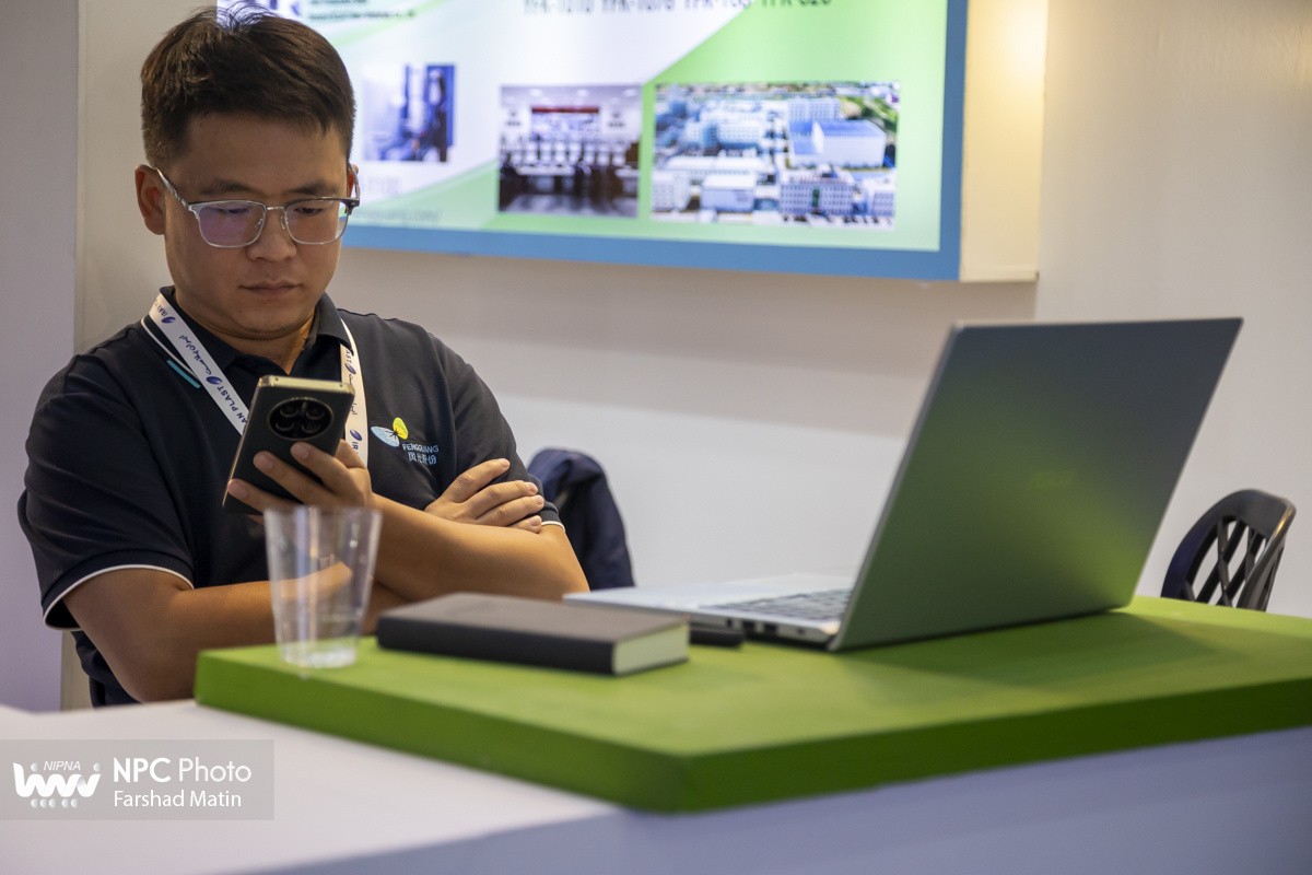 سالن 6 در آخرین روز از هجدهمین نمایشگاه بین المللی ایران پلاست 12