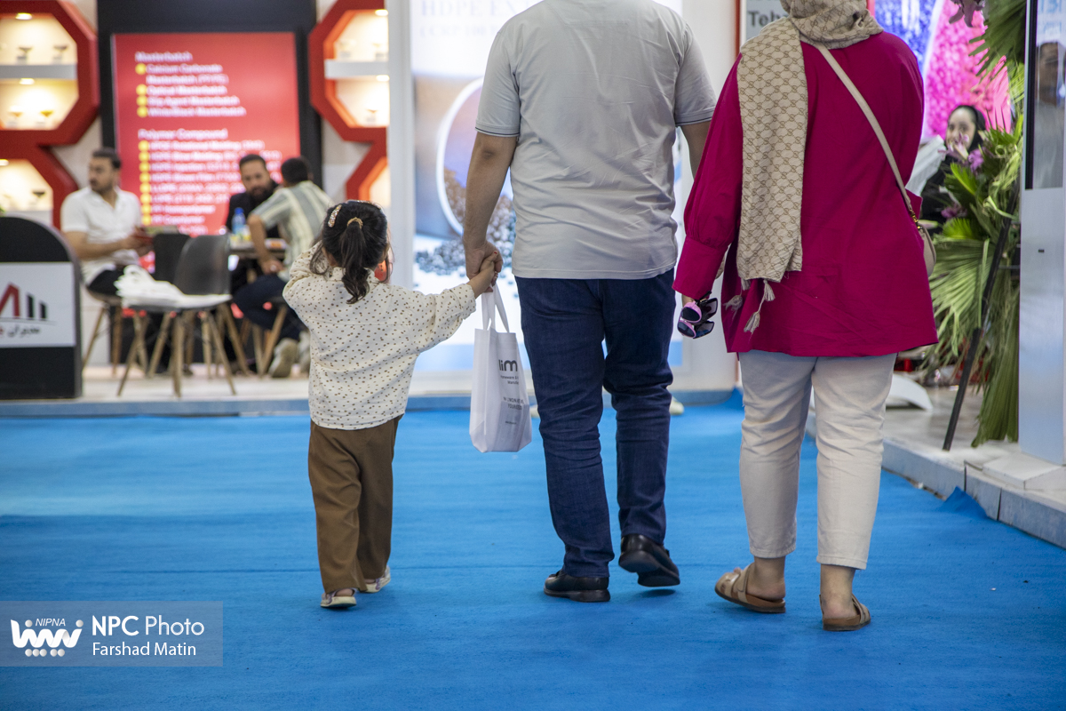 سالن 7 در آخرین روز از هجدهمین نمایشگاه بین المللی ایران پلاست 19