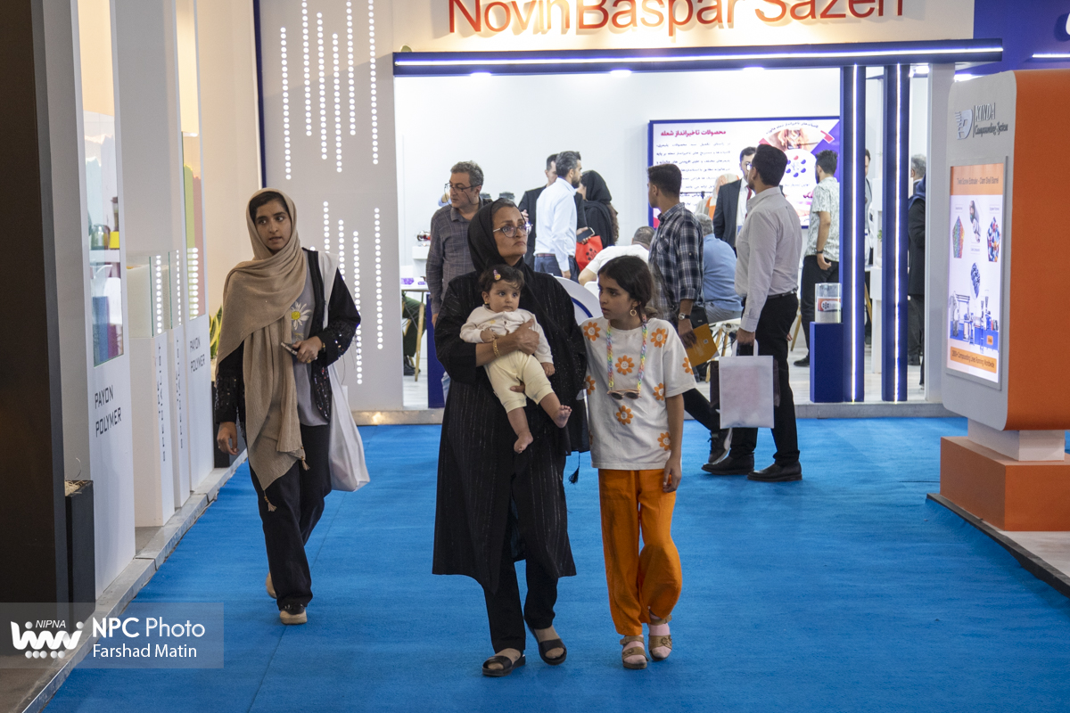 سالن 7 در آخرین روز از هجدهمین نمایشگاه بین المللی ایران پلاست 24