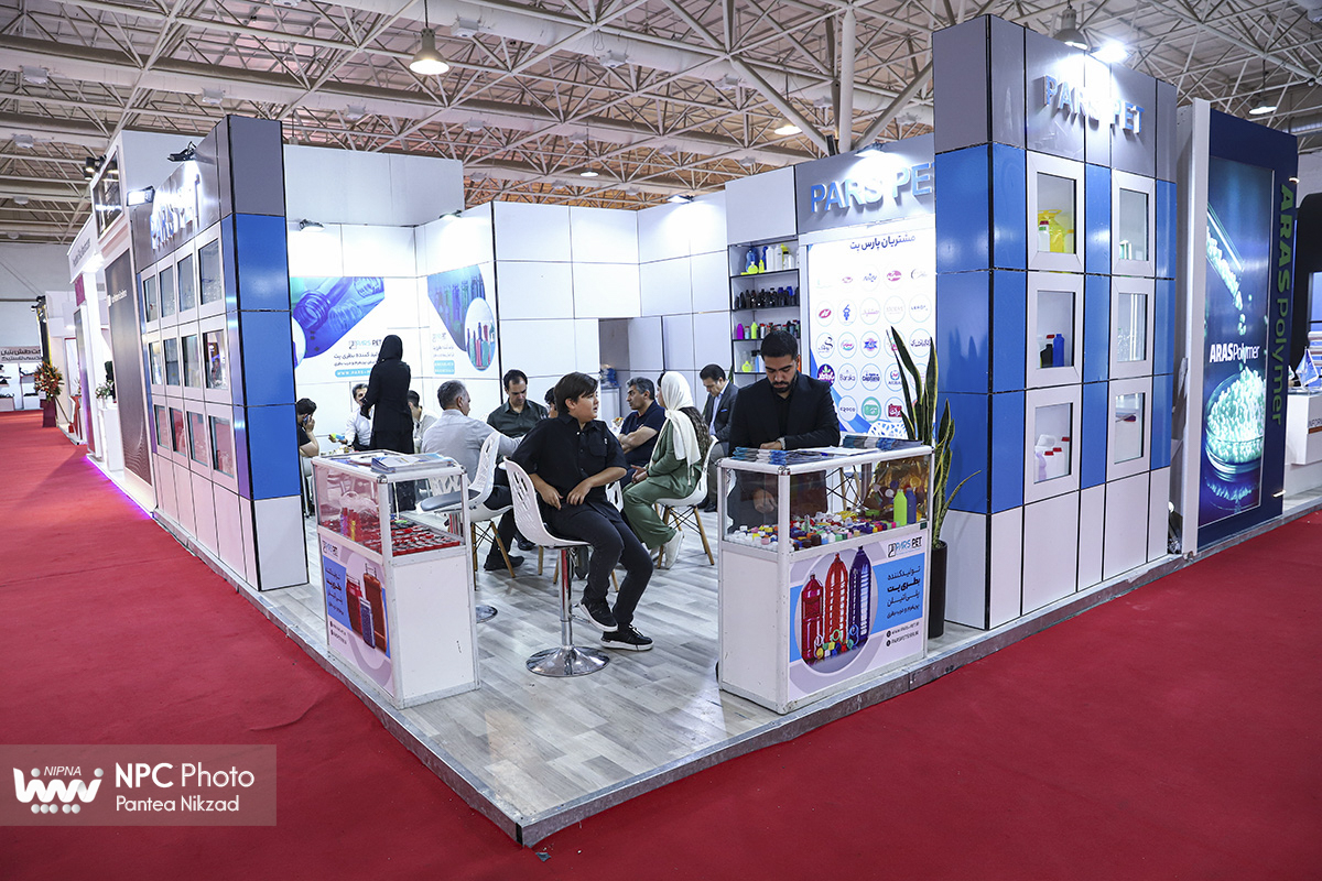 سالن 27 در آخرین روز از هجدهمین نمایشگاه بین المللی ایران پلاست 17