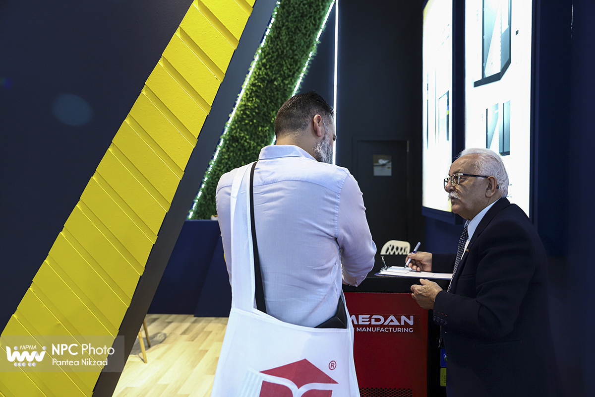 سالن 27 در آخرین روز از هجدهمین نمایشگاه بین المللی ایران پلاست 20