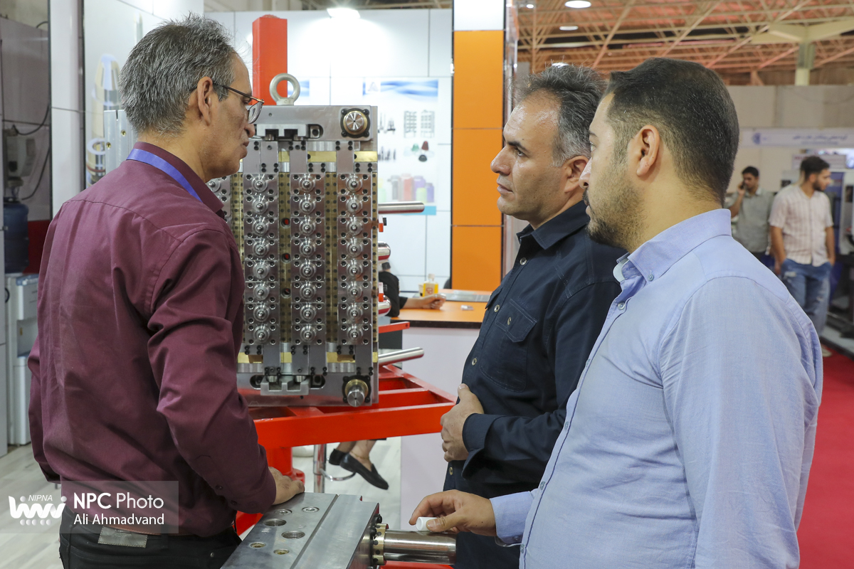 سالن 38A در آخرین روز از هجدهمین نمایشگاه بین المللی ایران پلاست 4