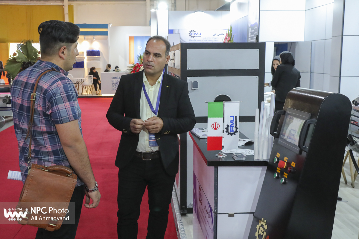 سالن 38A در آخرین روز از هجدهمین نمایشگاه بین المللی ایران پلاست 8