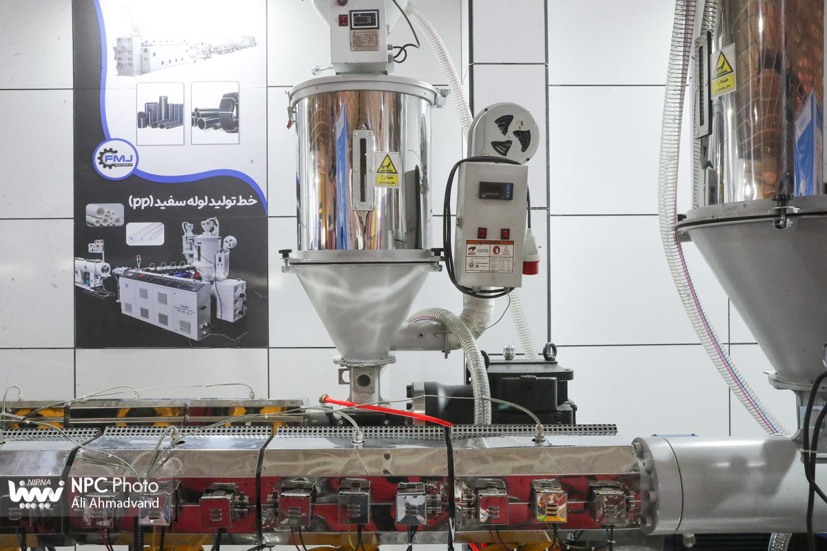 سالن 38A در آخرین روز از هجدهمین نمایشگاه بین المللی ایران پلاست 9