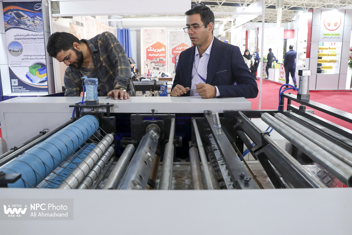 سالن 38A در آخرین روز از هجدهمین نمایشگاه بین المللی ایران پلاست 10