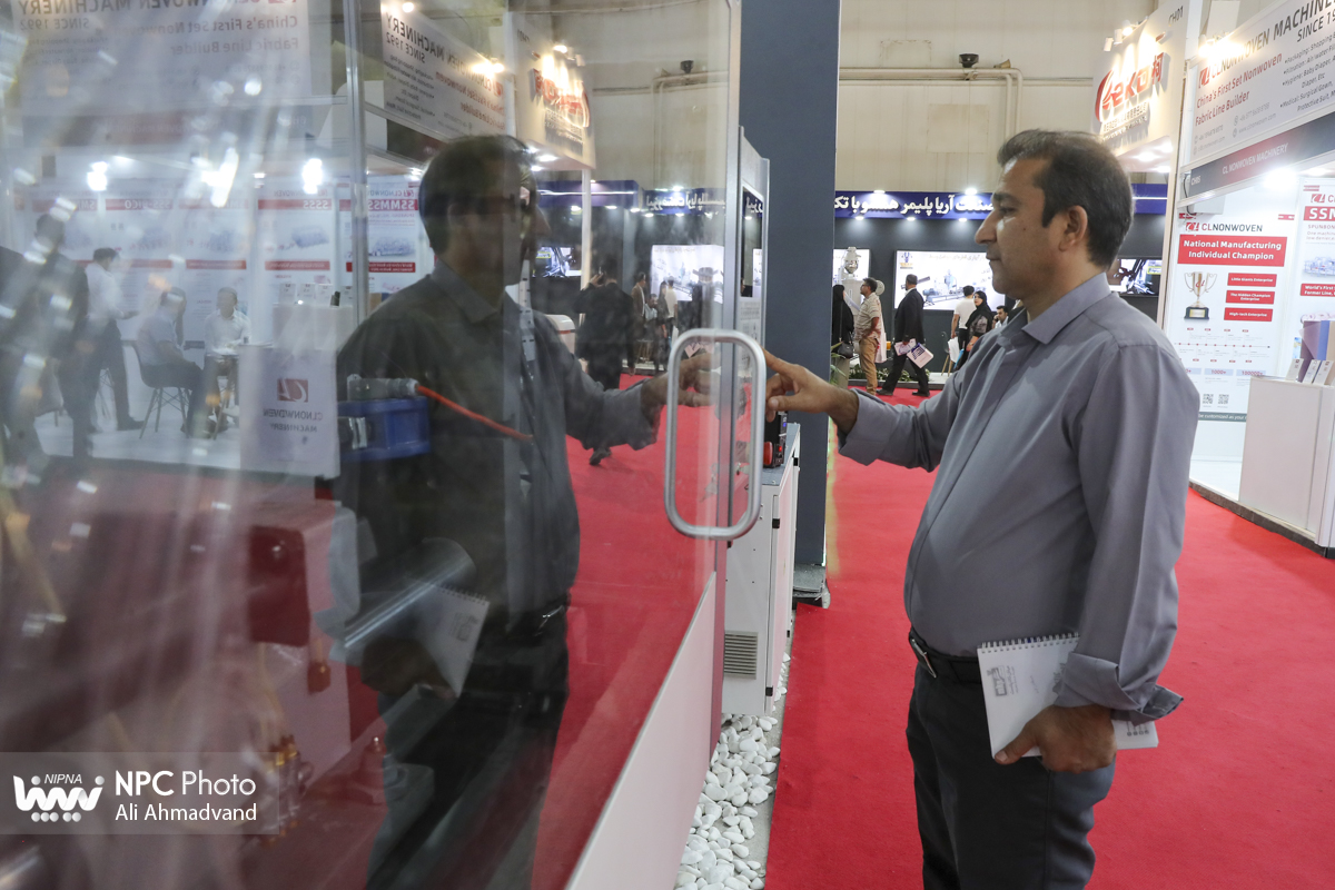 سالن 38B در آخرین روز از هجدهمین نمایشگاه بین المللی ایران پلاست 11