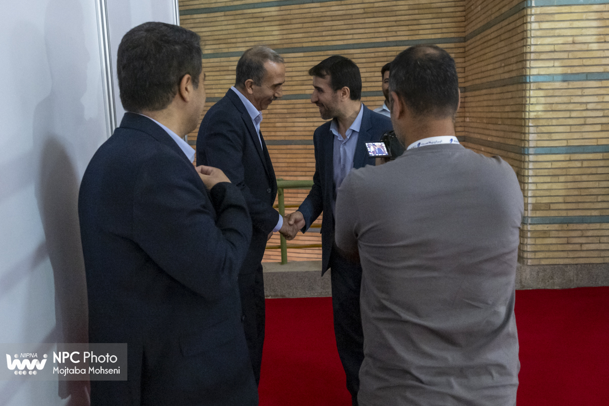 بازدید مدیرعامل شرکت ملی صنایع پتروشیمی از ستاد اجرایی در هجدهمین نمایشگاه ایران‌پلاست  11